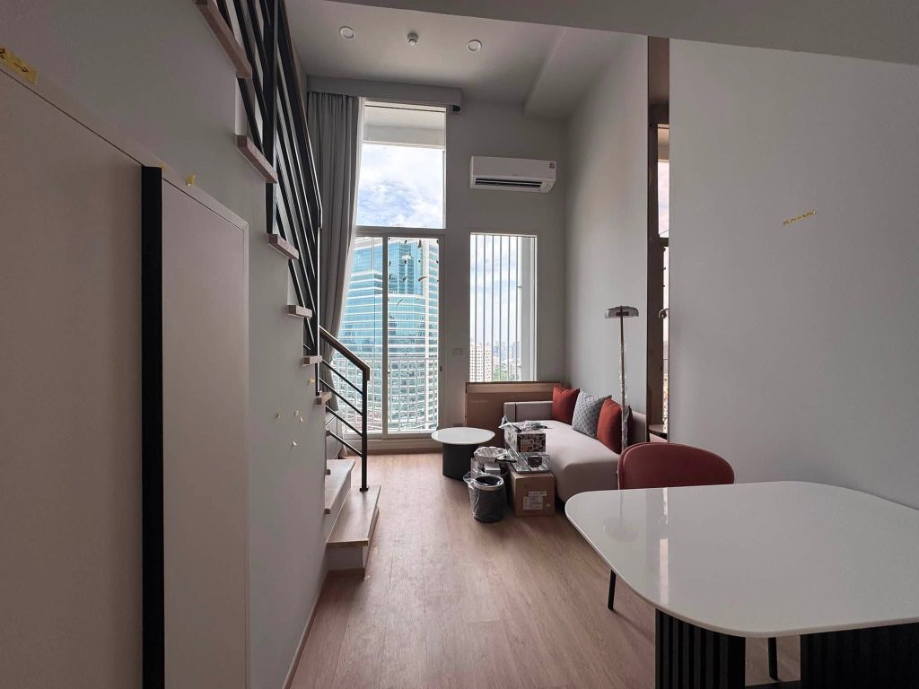 Culture Chula | 36.53 sq.m. Brand-New 1BR | Rama IV View | For Rent 38,000